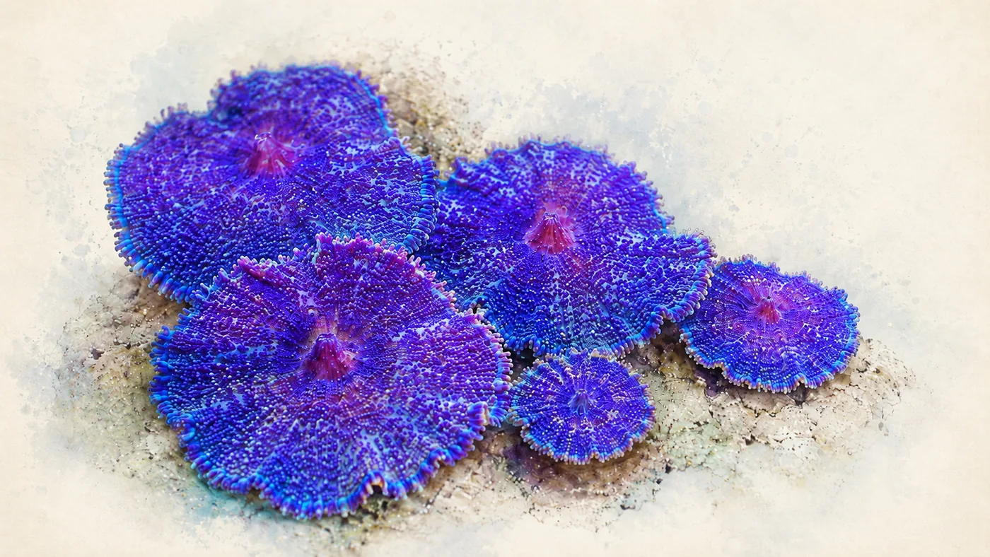 Discosoma spp.: living card for mushroom corals