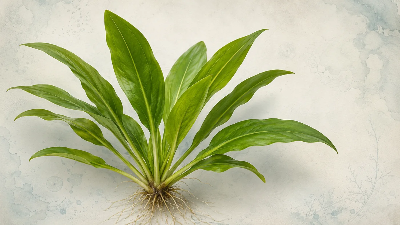 Echinodorus grisebachii: living card for the Amazon sword