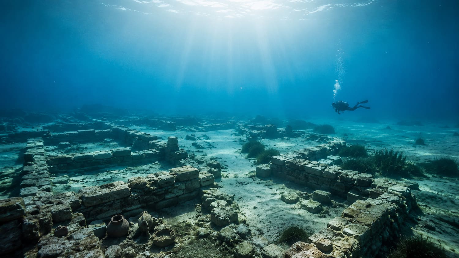 Pavlopetri: la città sommersa più antica del Mediterraneo